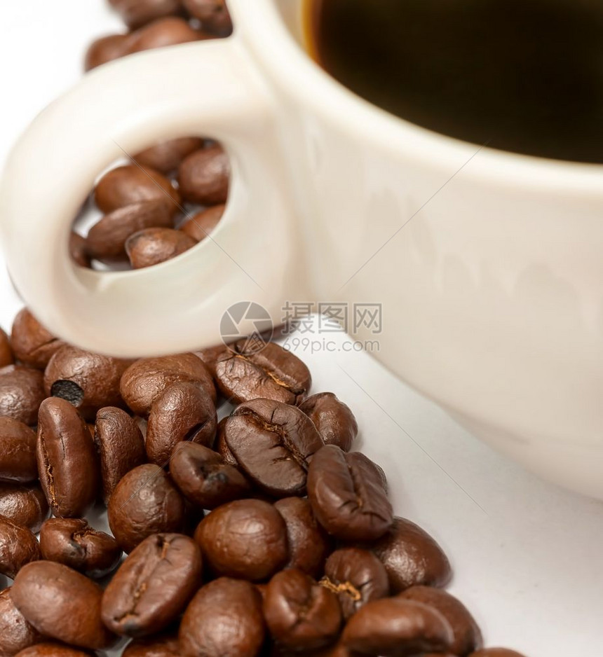 咖啡豆意指酿酒和饮料图片