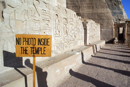 阿恩西斯埃及阿布辛贝尔的拉姆齐斯二世神庙没有照片背景