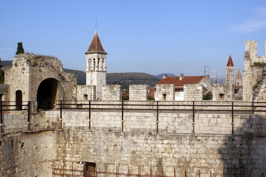 克罗地亚Trogir堡垒图片