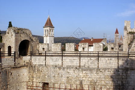 克罗地亚Trogir堡垒图片