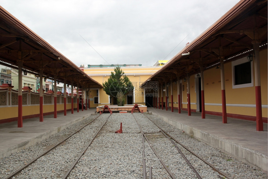 厄瓜多尔里奥班巴火车站图片
