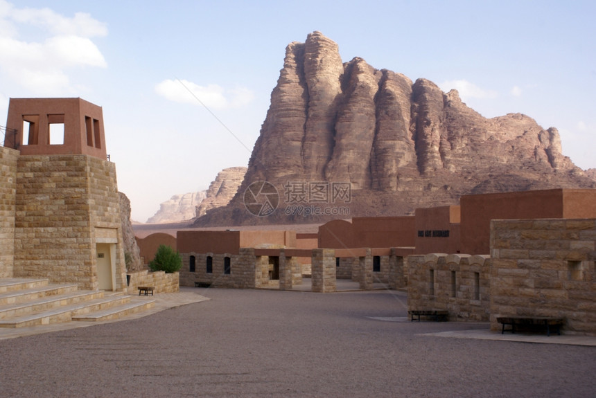 约旦WadiRum沙漠游客中心图片