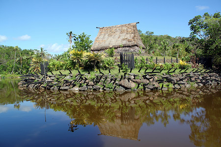 河上传统fifji房屋图片