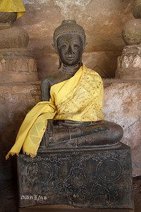 在老挝万象的佛寺WatSisaket图片