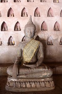 在老挝万象的佛寺WatSisaket图片