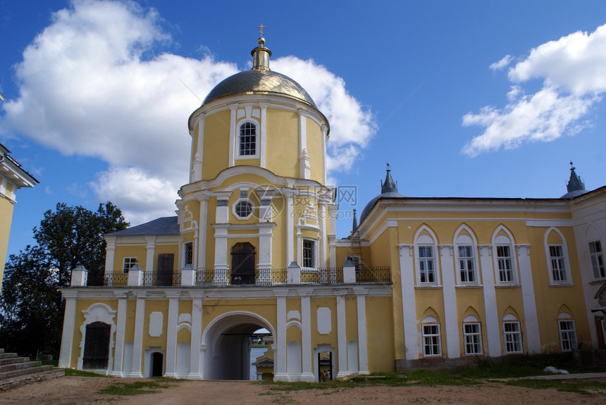 俄罗斯塞里热地区尼洛娃普斯汀修道院内图片