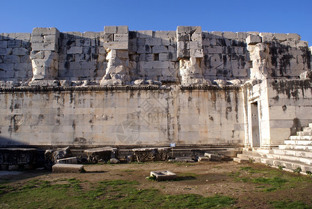 土耳其迪姆阿波罗寺庙墙图片
