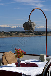 土耳其Side餐厅空桌图片