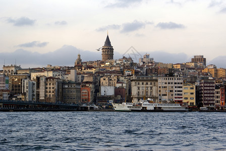 伊斯坦布尔的海加拉塔和土耳其伊斯坦布尔的海加拉塔图片