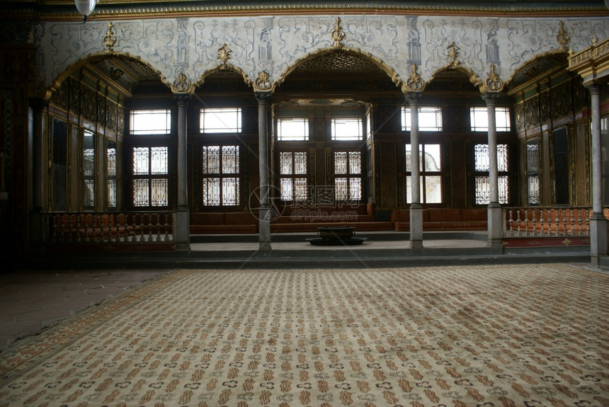伊斯坦布尔托普卡皮宫后宫内的大厅图片