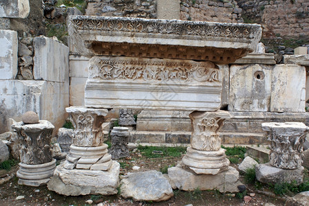 土耳其Ephesus的详情和栏目背景图片