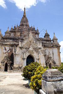 缅甸巴根的佛教寺庙布玛图片