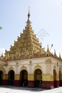 缅甸曼德勒摩诃木尼帕亚宝塔图片