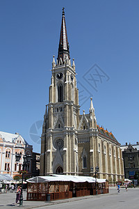 塞尔维亚诺萨德主广场大教堂图片