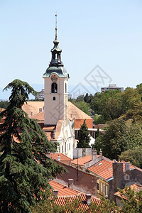 克罗地亚里耶卡Trsat教堂圣母玛利亚图片