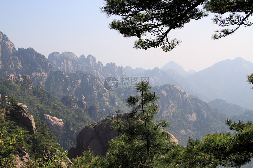 上午在黄山区图片