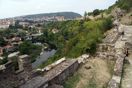保加利亚维利科蒂尔诺沃的Tsarevets要塞遗址图片