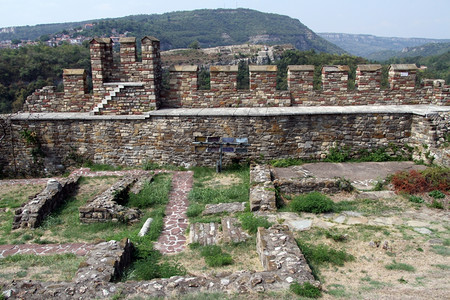 保加利亚维利科蒂尔诺沃的Tsarevets要塞遗址图片