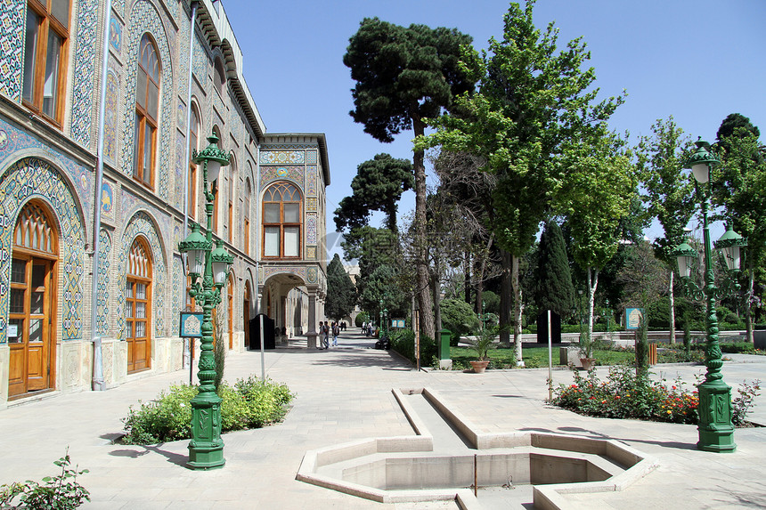 伊朗德黑兰戈勒斯坦宫公园图片