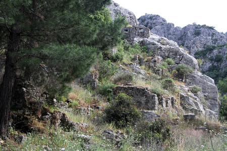 土耳其奥利莫波斯的内科罗洛和废墟图片