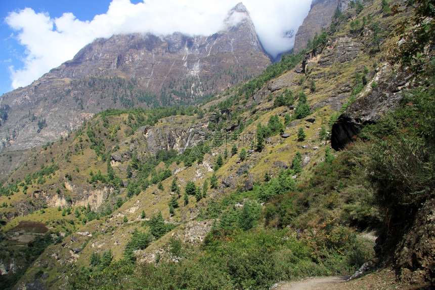 尼泊尔山区图片