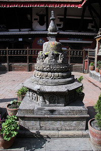 尼泊尔帕坦的鲁德瓦纳马哈维背景图片