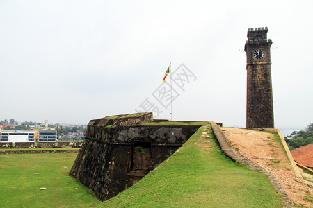 斯里兰卡加勒高塔和堡垒墙图片