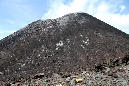 印度尼西亚克拉卡托火山峰图片