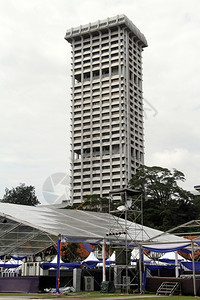 马来西亚首都吉隆坡梅德卡广场的摩天大楼图片