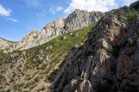 土耳其安纳托利亚Kazankaya峡谷山区图片