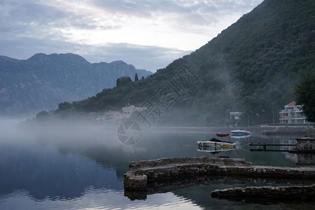 黑山科托湾码头图片