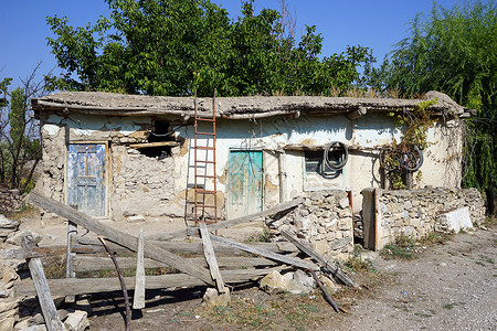 土耳其旧的式老房子图片