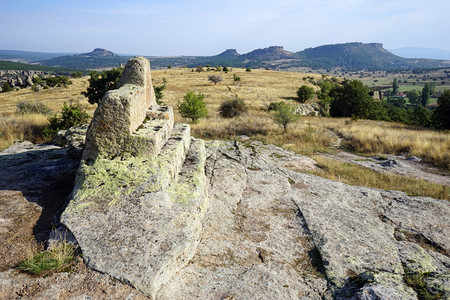 土耳其米达斯的岩石祭坛图片