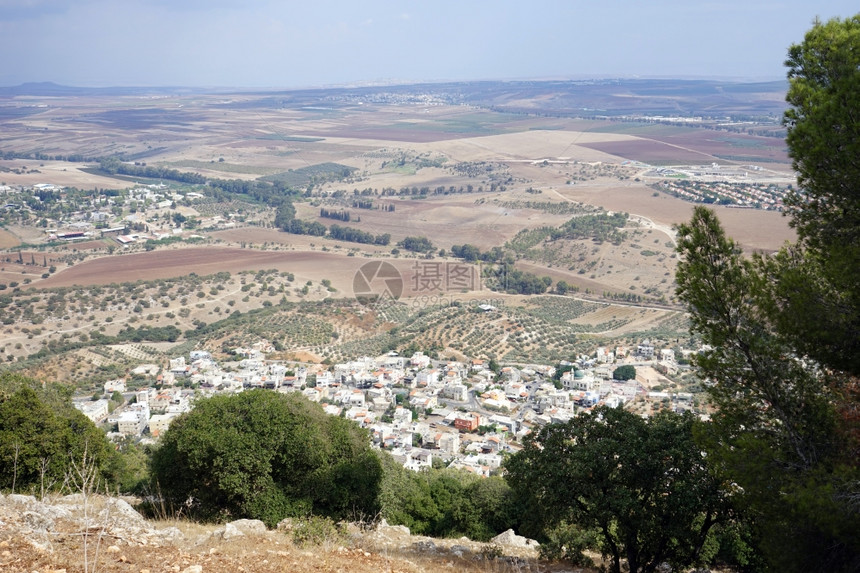 以色列Shibli村Tavor山的景象图片