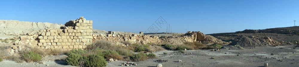 以色列罗马堡垒MeizadTamar的废墟图片