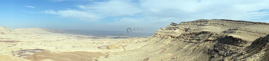 以色列内盖夫沙漠的卡尔博莱山图片