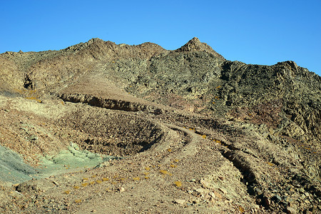 以色列内盖夫沙漠蒂姆纳公园山丘图片
