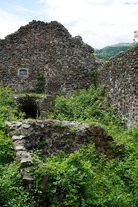 塞尔维亚Maglic堡垒废墟图片