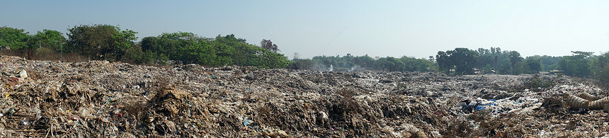 缅甸的垃圾堆图片