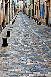 法国城市狭窄小巷图片