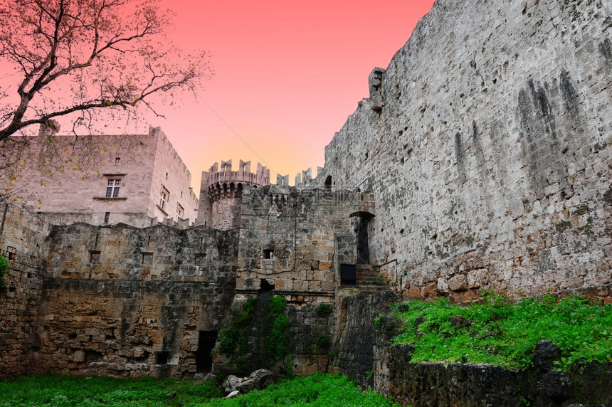 希腊罗兹骑士城堡图片