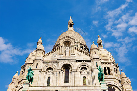 法国巴黎蒙马特圣心教堂图片