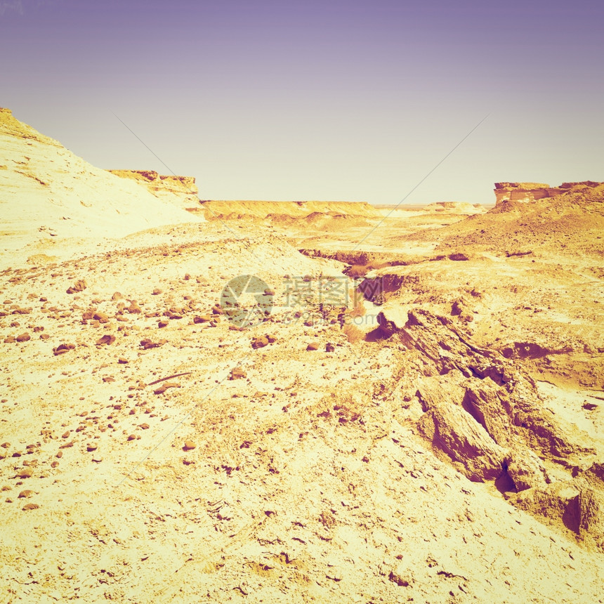 以色列内盖夫沙漠落基山日Instagram效应图片