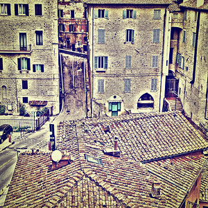 查看意大利Perugia市历史中心图片