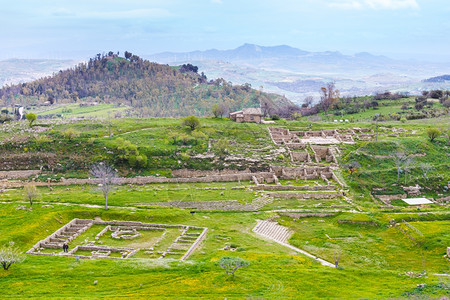 意大利西里市摩根蒂纳考古遗址图片