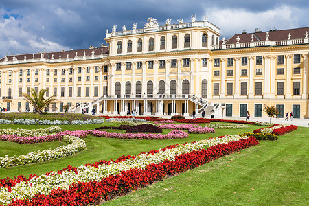 前往维也纳城市奥地利维也纳SchlossSchonbrunn宫殿花园图片
