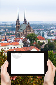 捷克共和国布尔诺圣人白色高清图片