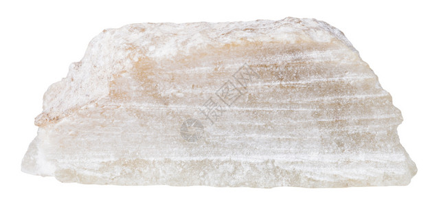 标本自然岩白色背景隔离的石块岩图片