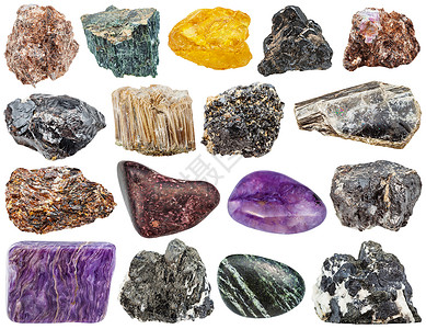 各种天然矿石和宝铬沉积闪白圆丘硫磺挪威石过气薄荷乳粉硫化物棉温氟化物图片