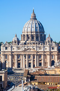 前往意大利圣彼得教皇巴西利卡和梵蒂冈城广场图片